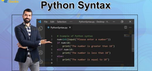 Python Syntax