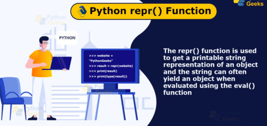 Python repr()
