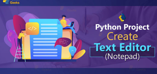 python project create text editor notepad