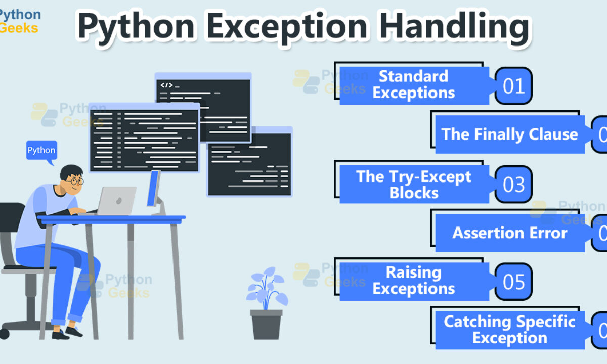 17. Python Exceptions Handling Python provides two very important