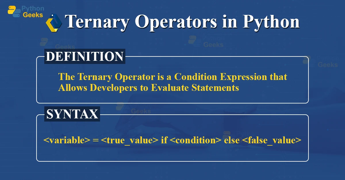 python-ternary-operator-with-example-python-geeks