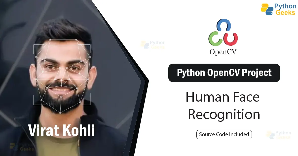 Python OpenCV Human Face Recognition Project Python Geeks