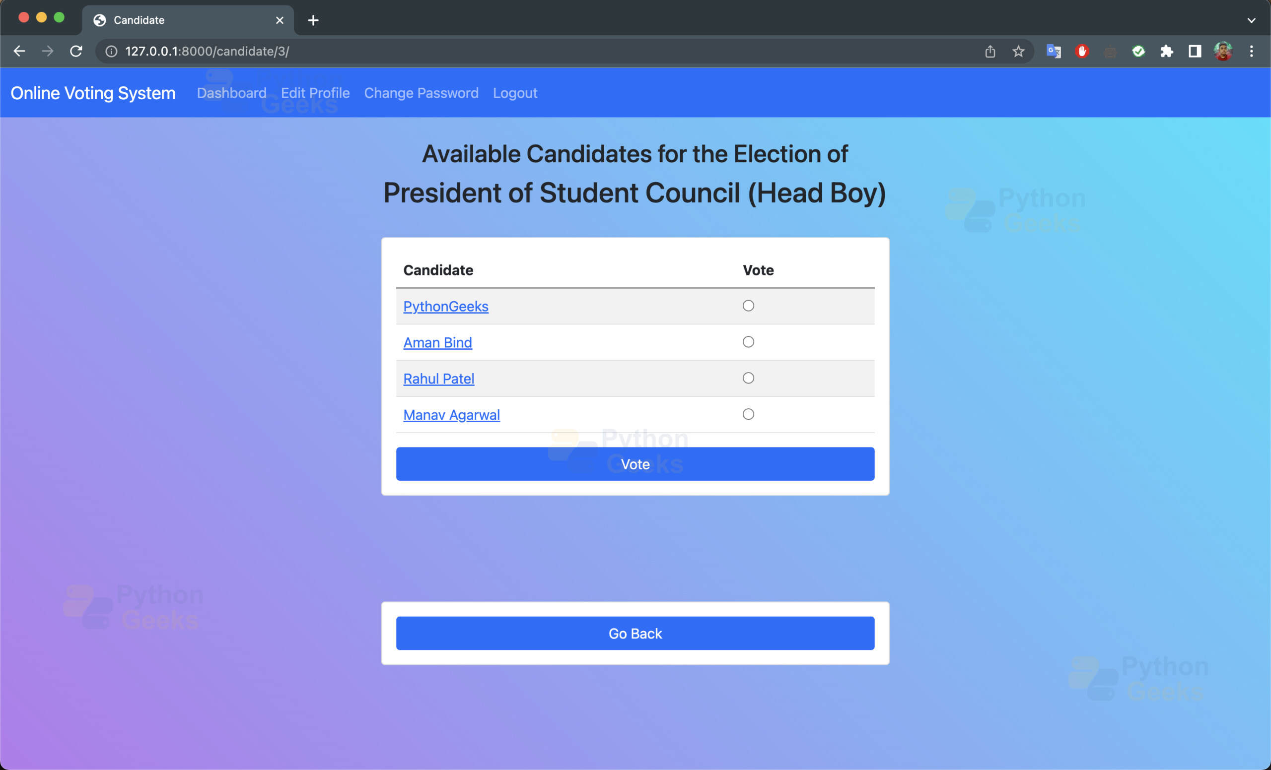 online voting system project literature review